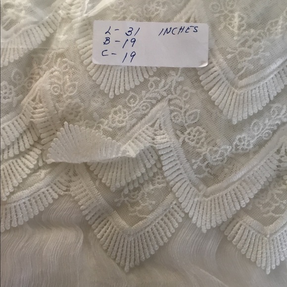 V Milano Blouse Made in Italy Silk Empire Tunic W/Slip One Size - Picture 5 of 6